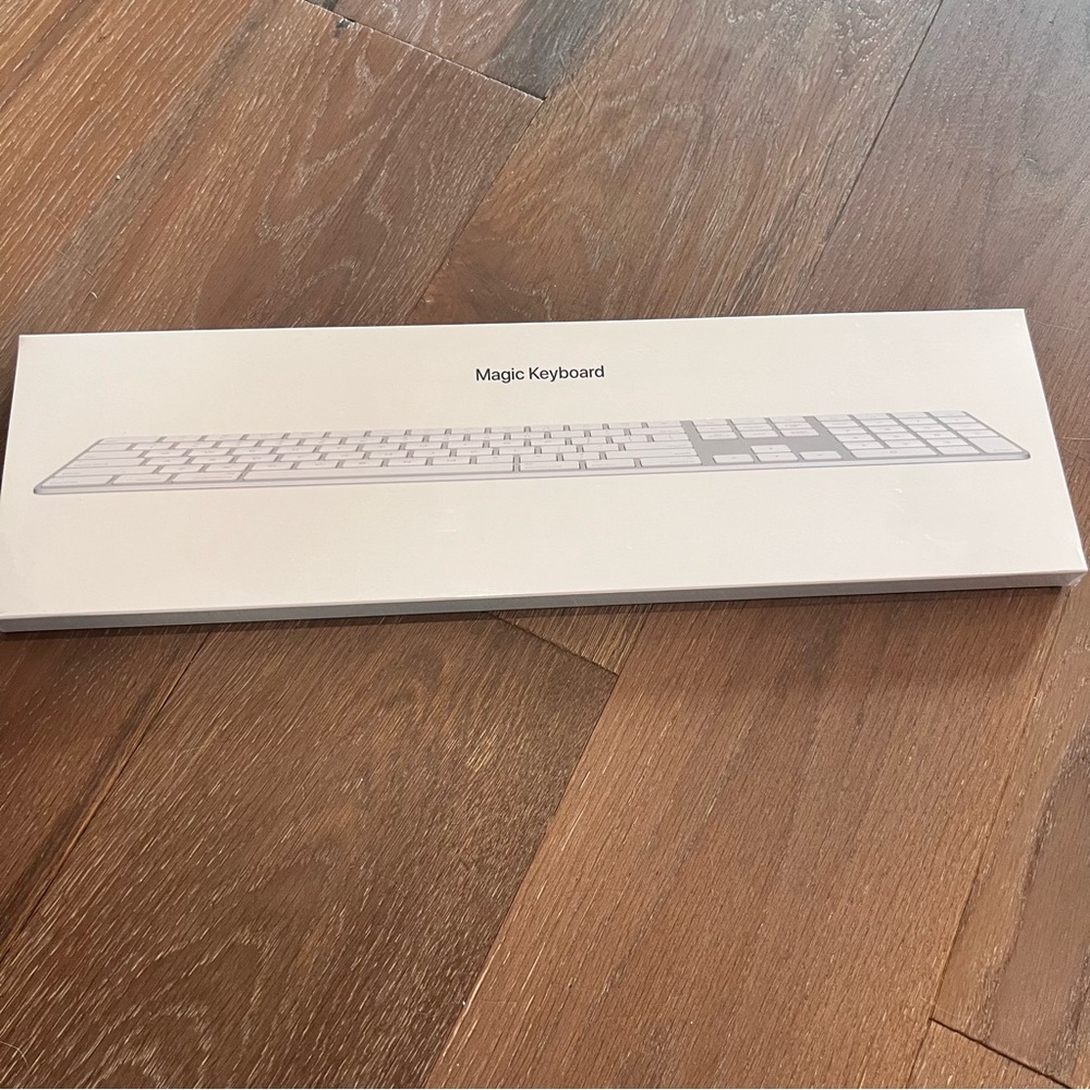 New Apple Magic Keyboard with Numeric Keypad